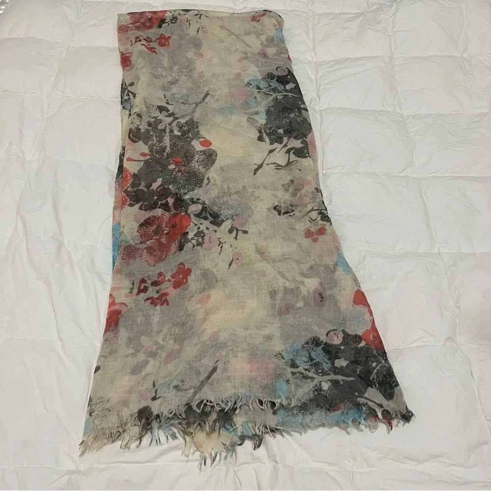 Floral Scarf - Picture 1 of 4